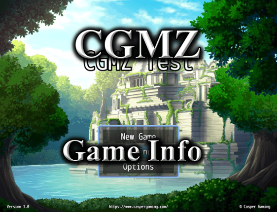 [CGMZ] Game Info for RPG Maker MZ Image