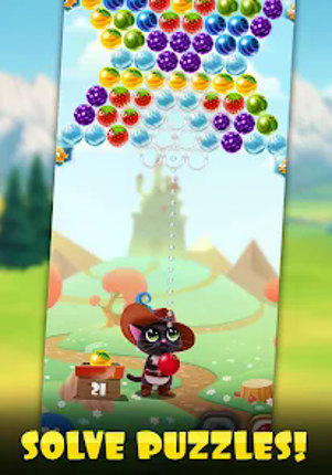 Fruity Cat: bubble shooter! screenshot