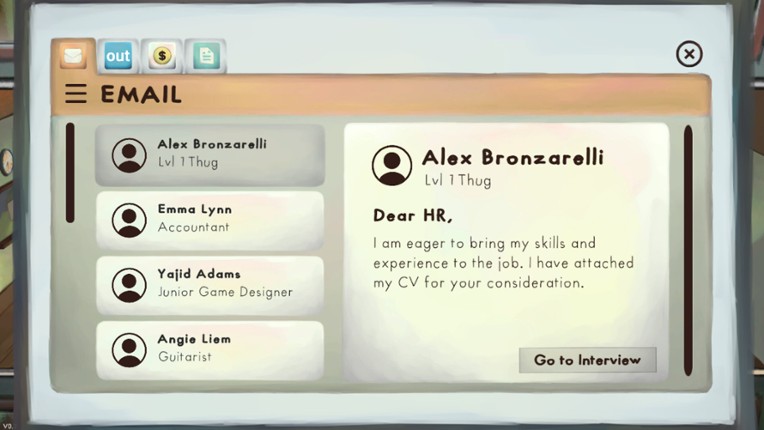 HR Simulator screenshot