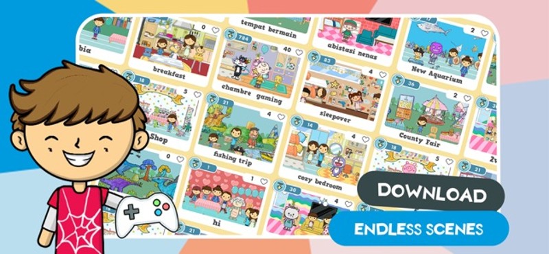 Lila's World:Create,Play,Learn screenshot