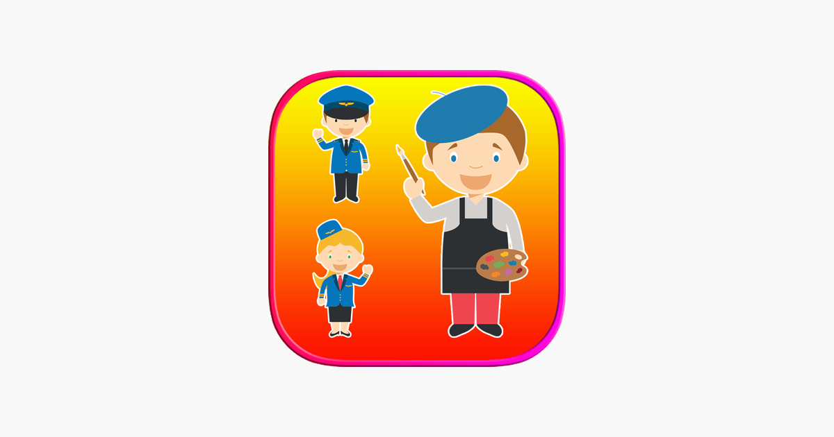 Games like Occupation Coloring Book Page - Kids Learning Game