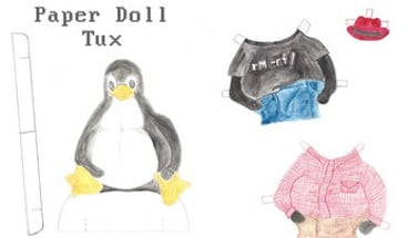 Paper Doll Tux Image