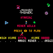 Pico8 Manic Miner Image