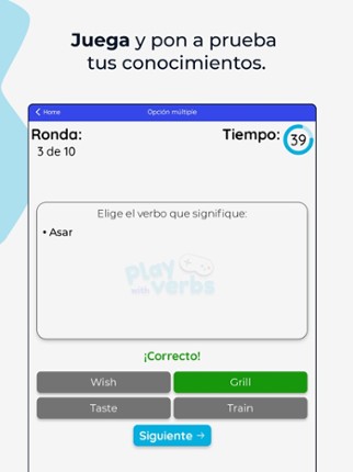 Play With Verbs screenshot