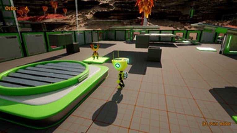 StackOBot Parkour Demo. screenshot