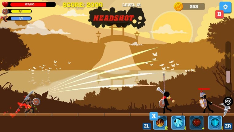 Stickman: Far East Battle Image