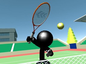 Stickman Tennis 3D Image