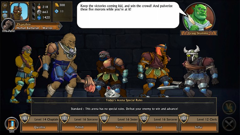 Swords and Sandals 3 Redux screenshot