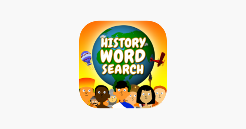 Word Search - History for Kids Game Cover