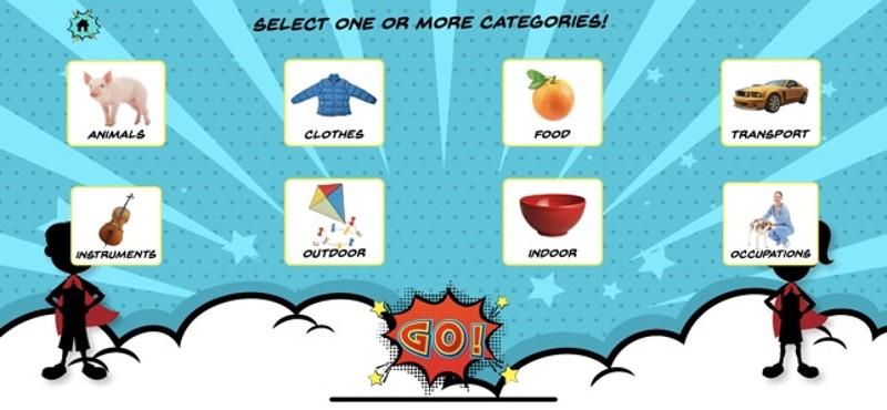 Word Superhero Image