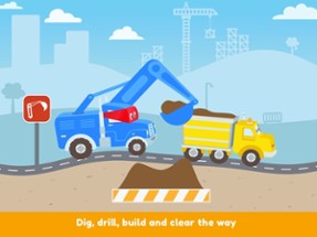 Carl the Super Truck Roadworks Image