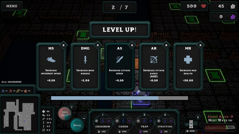 Chthonian TD screenshot