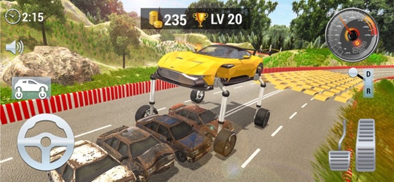 Elevated Car Crash Driver 2020 screenshot