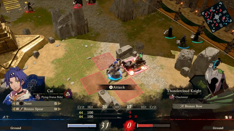 Fire Emblem: Fortune's Weave screenshot