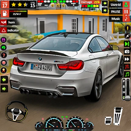 Open World Game Car Driving 3D Image