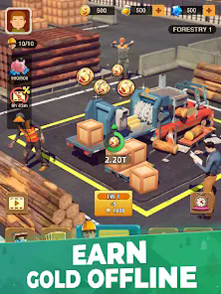 Lumber GO: Idle Wood Empire screenshot