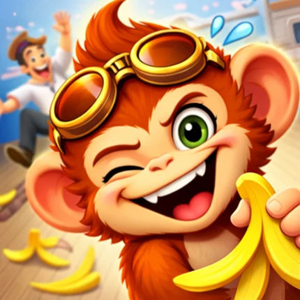 Tricky Monkey: House Prankster Image