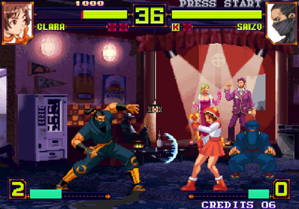 Power Instinct Matrimelee screenshot