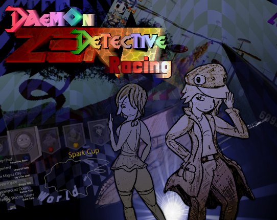 Daemon Detective Racing Zero Game Cover