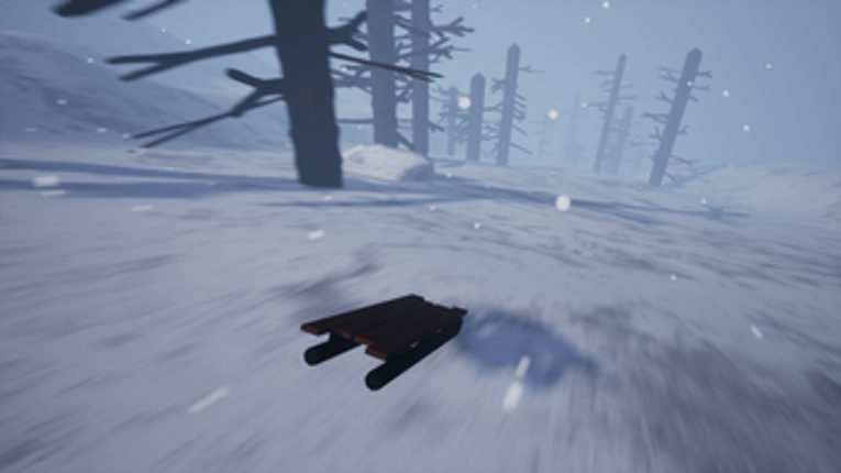Down hill sledding screenshot