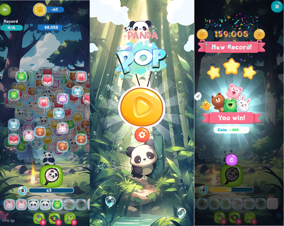 Games like Panda Pop