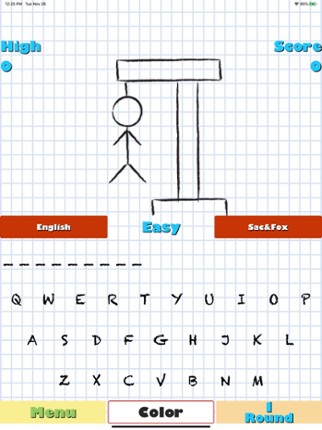 Hangman: Sac &amp; Fox Edition Image