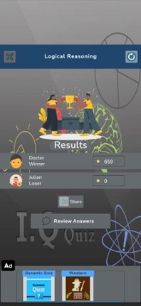 Logic IQ Knowledge Quiz Image