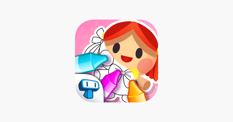 My Coloring Book: Girls - Fun Drawing Game Image