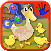 Preschool ABC farm animal join the dot puzzles Image