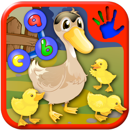 Preschool ABC farm animal join the dot puzzles Image