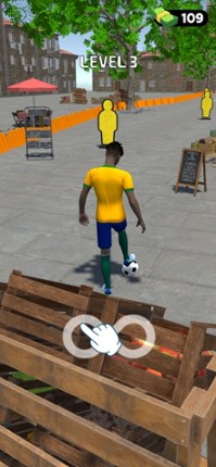 Soccer Drills: Kick Tap Game Image