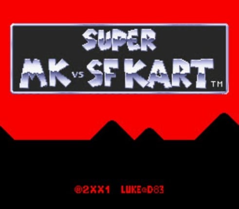 Super MK vs SF Kart (D83 Version) Image