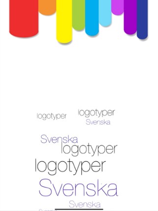 Svenska logotyper Spel screenshot