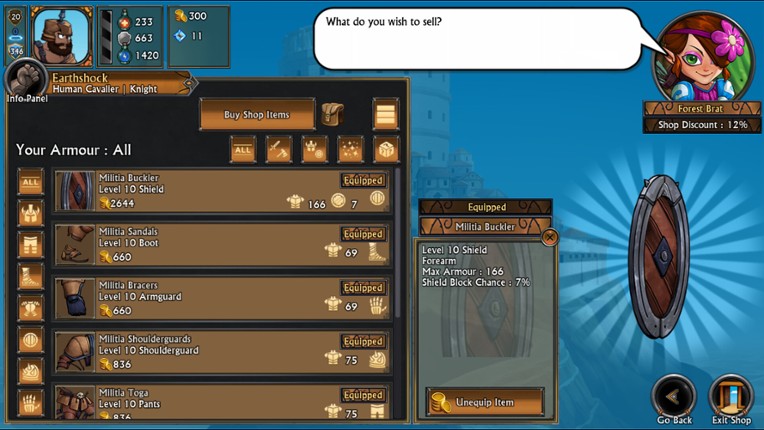 Swords and Sandals 3 Redux screenshot