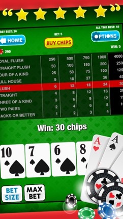 Video Poker Free Game: King of the Cards! for iPad and iPhone Casino Apps screenshot