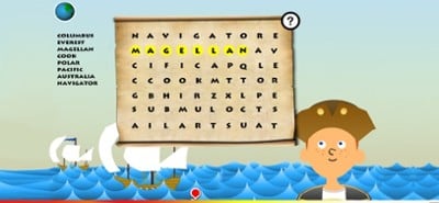 Word Search - History for Kids Image