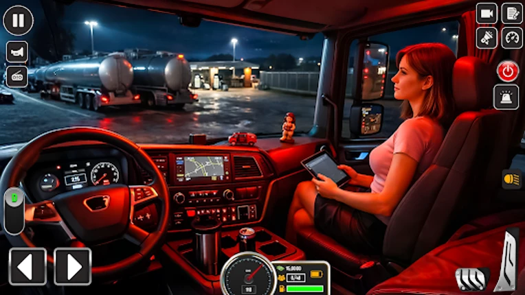 US Truck Cargo Transport Games Image