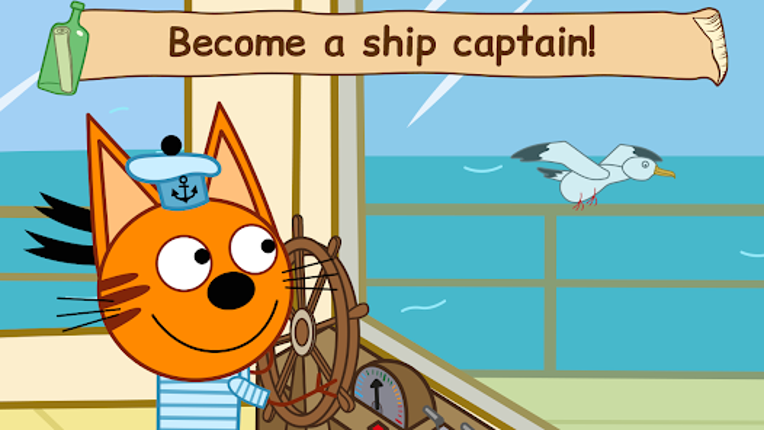 Kid-E-Cats: Sea Adventure Game screenshot