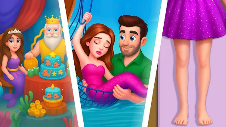 Mermaid Rescue Love Story Game Image