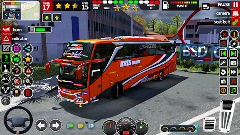 Bus Simulator Offline 3D Games screenshot