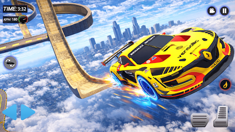 Mega Ramp Car Stunt Driving 3D screenshot