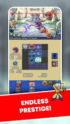 Tap Wizard Realms - Idle Magic screenshot