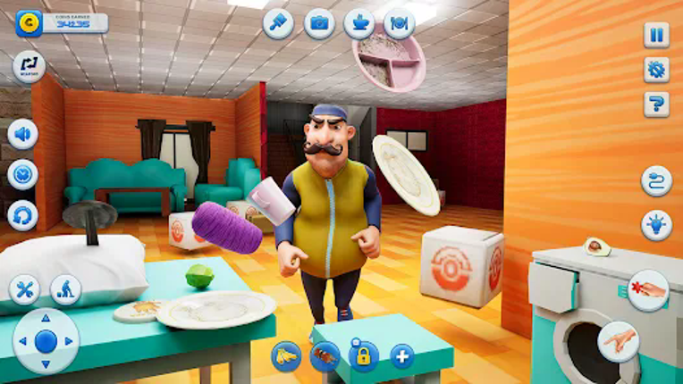 Scary Dark 3D Neighbor Riddle screenshot