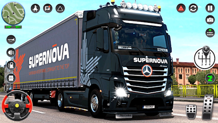 Euro Cargo Truck Driving Game screenshot