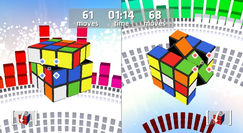 Rubik's Puzzle Galaxy: Rush Image