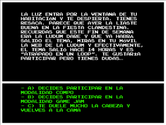 Al Filo de la Ludum Dare (LD47 entry Spanish) Image