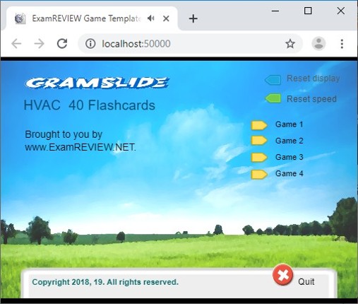 CramFLASH HVAC 40 Random Flashcards App Game Cover