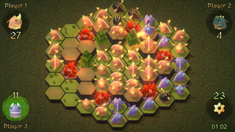 Sharkania: Turn-based strategic dragon battles screenshot