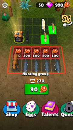 Merge & Hunt: World Evolution screenshot