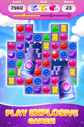 Candy Deluxe - Match 3 Puzzle screenshot